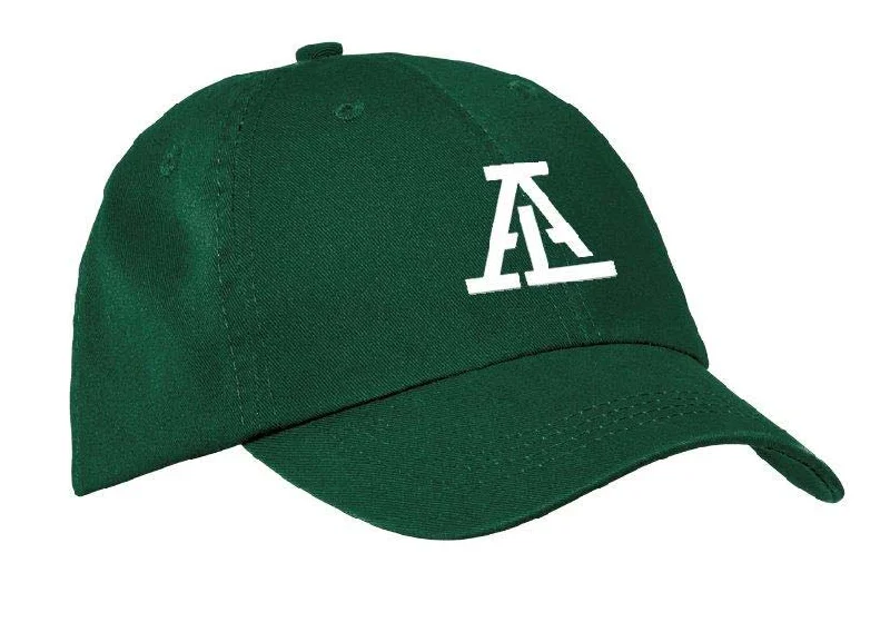 Camping hiking trail burst-Camps Airy & Louise Green Ball Cap