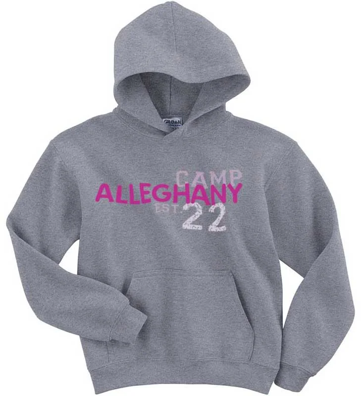 Camping hiking trail frost-Camp Alleghany Hoodie