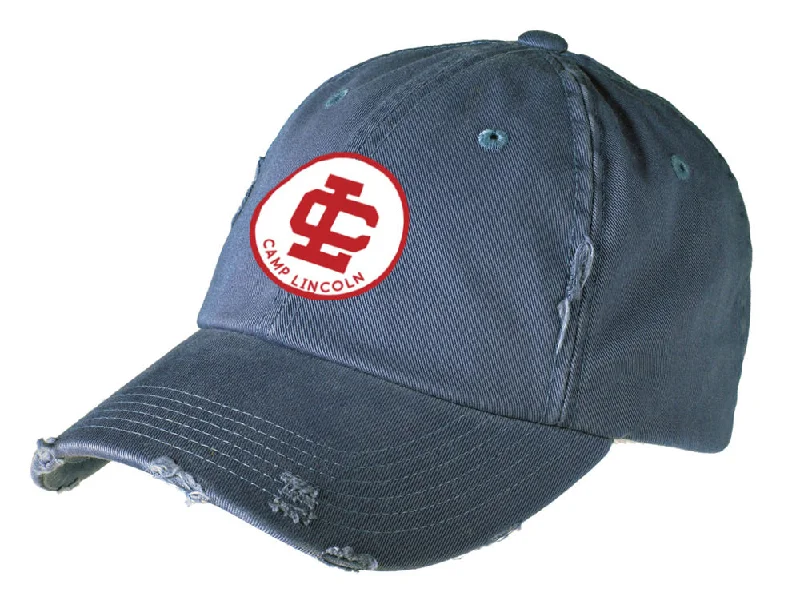 Camping hiking trail thick-Camp Lincoln Baseball Cap