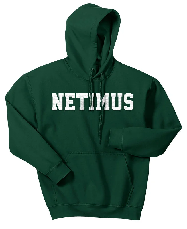 Camping hiking trail bare-Camp Netimus Applique Hoodie