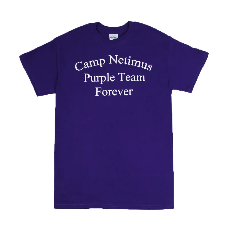 Camping hiking nature pulse-Camp Netimus Team "Forever" Tee