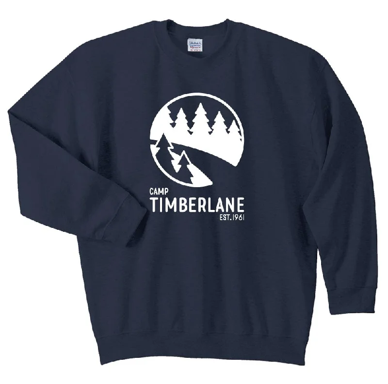 Camping hiking trail jolts-Camp Timberlane Logo Crew