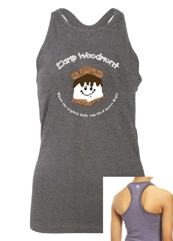 Camping hiking nature spark-Camp Woodmont Girls Tank