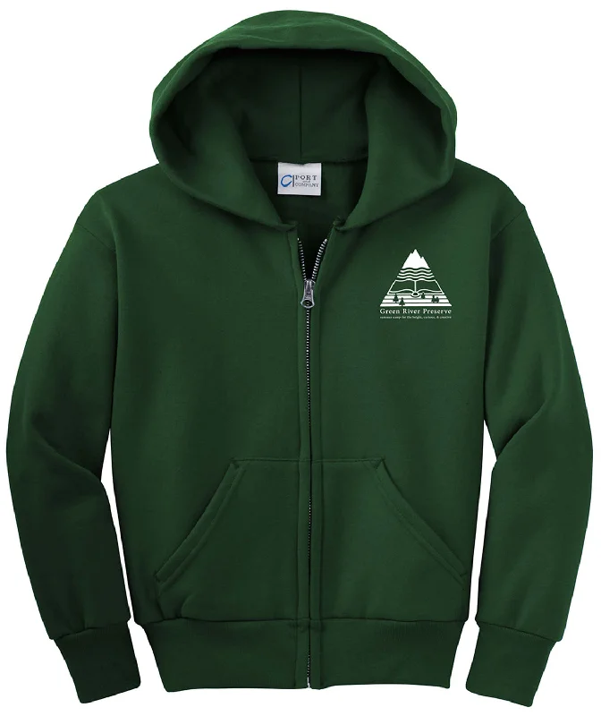 Camping hiking gear bloom-GRP Zip Up Camp Hoodie