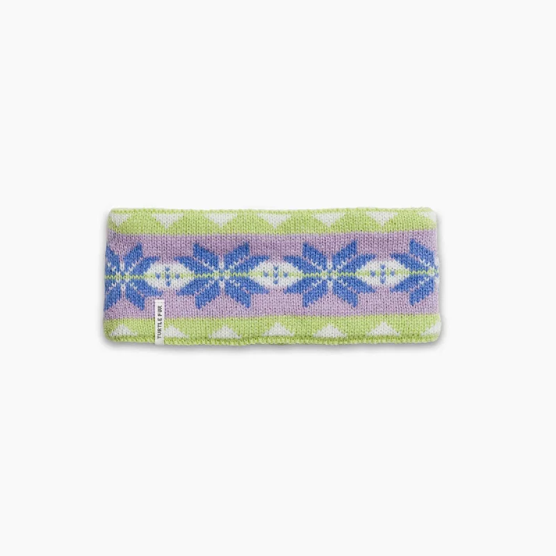 Camping hiking trail pulse-Apres Headband - Lavender