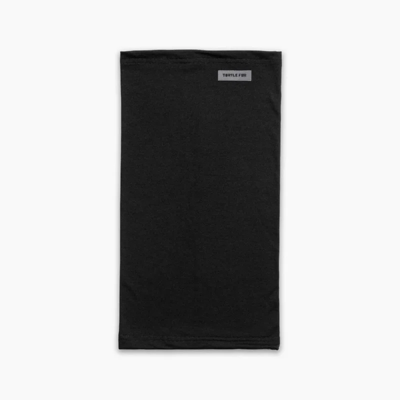 Camping hiking gear glow-Carefree Superfine Merino Wool Tube - Black