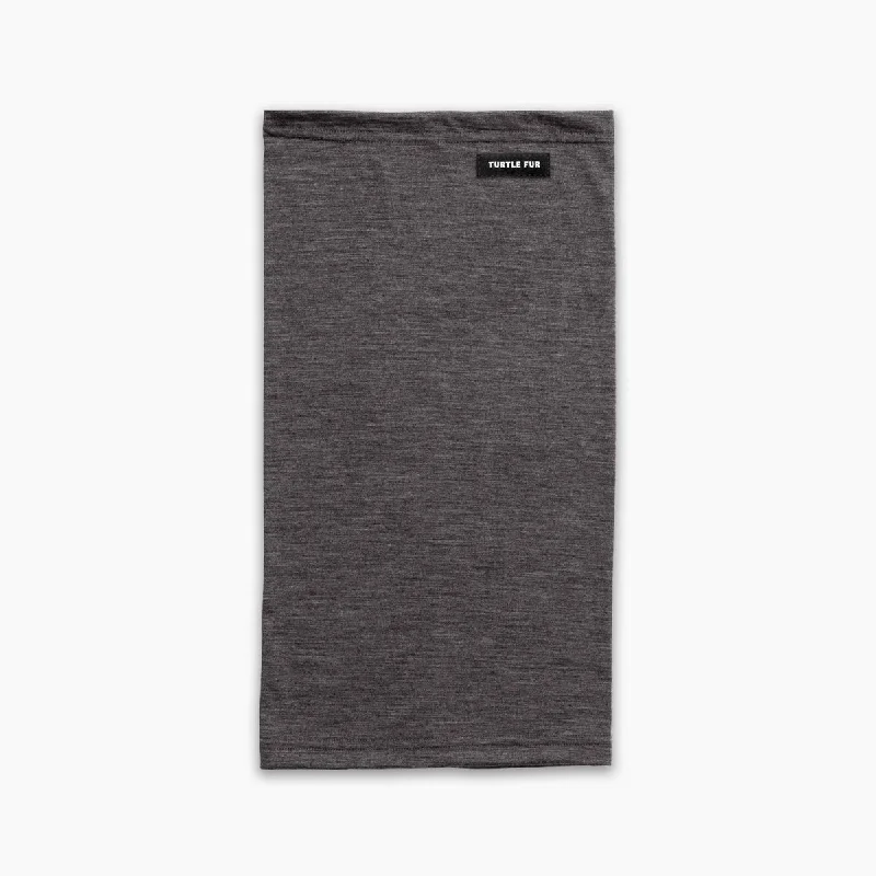 Camping hiking trail huge-Carefree Superfine Merino Wool Tube - Charcoal