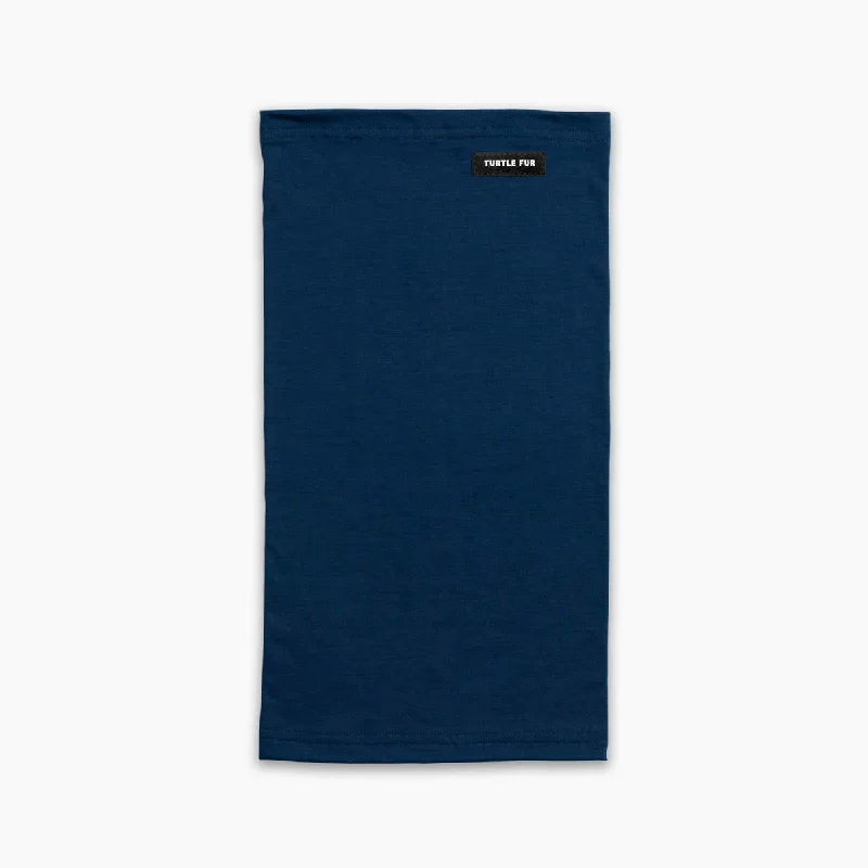 Camping hiking trail tall-Carefree Superfine Merino Wool Tube - Navy