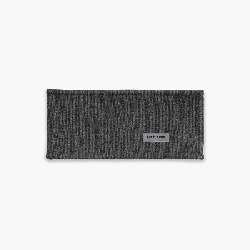 Camping hiking trail dash-Comfort Luxe Wide Band Headband - Black