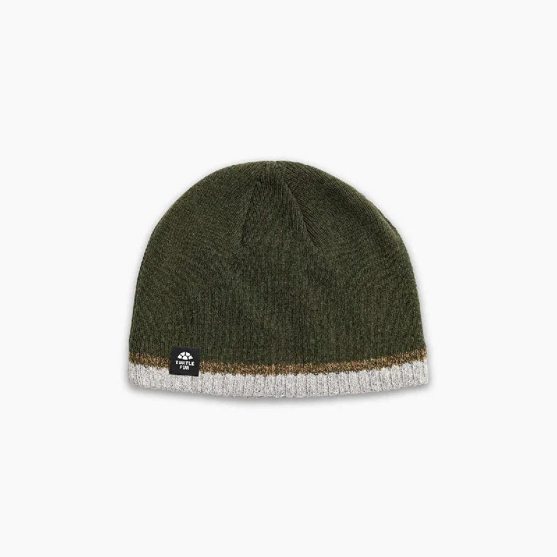 Camping hiking trail sheer-Ocean Ragg Wool Harbour Town Beanie - Oregano