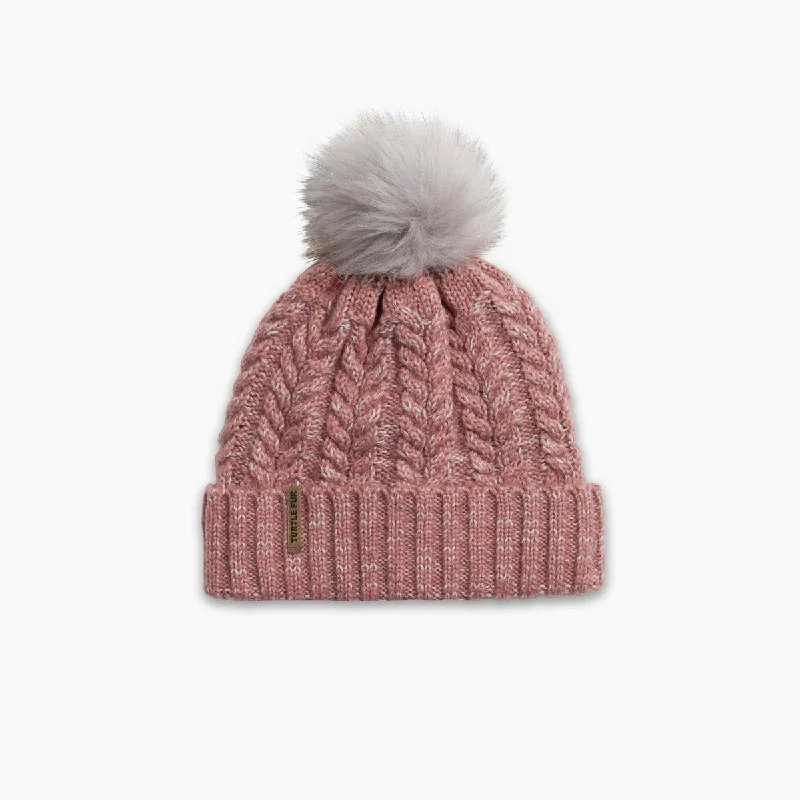 Camping hiking nature rush-Ocean Ragg Wool Lexi Pom - Blush